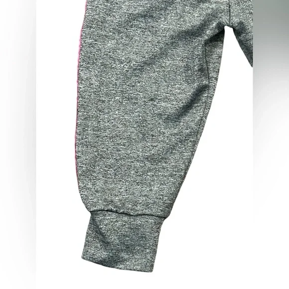 Off-White TM Will 5,400 Womens Gray Pink Cropped Joggers Workout Pants Sz S/M